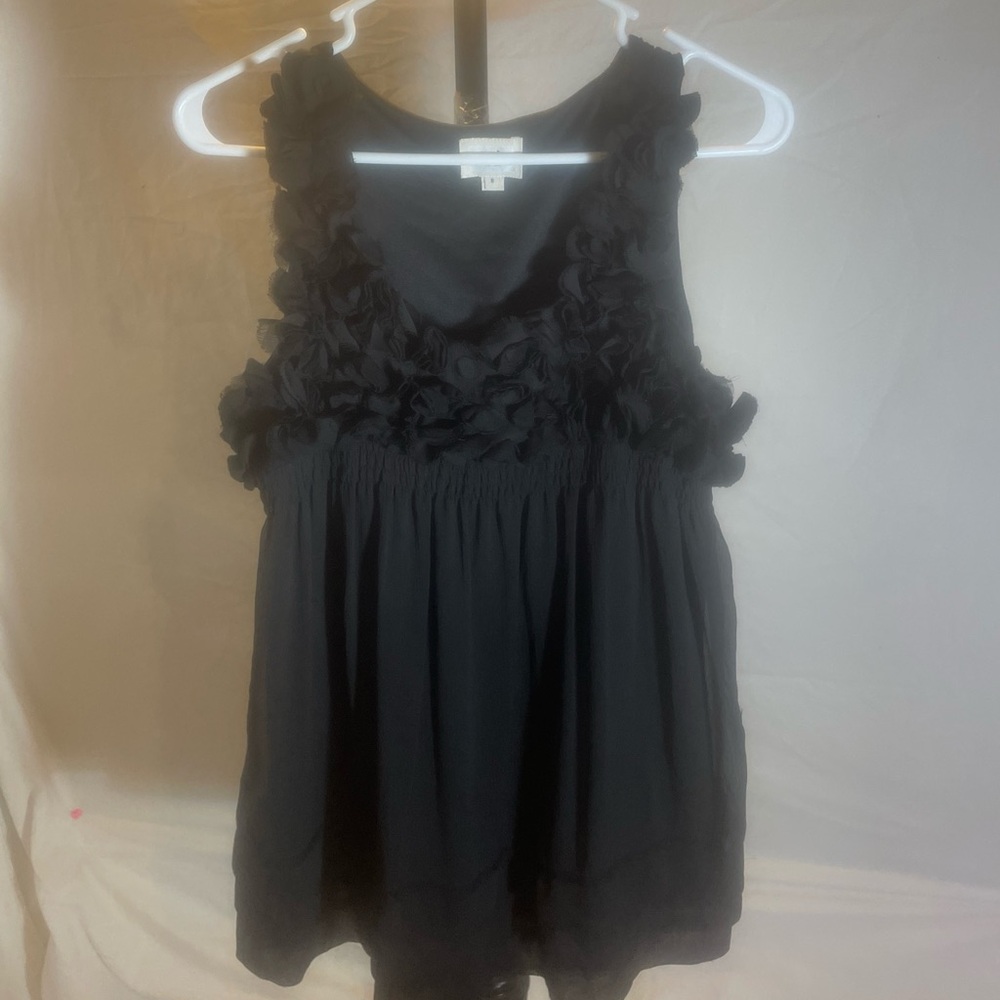 ECI New York black blouse is now available size 8